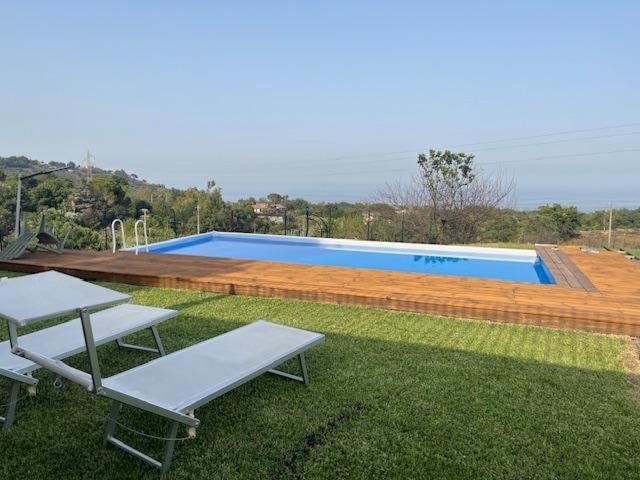 Terre Di Monacella Villa Santa Venerina Luaran gambar